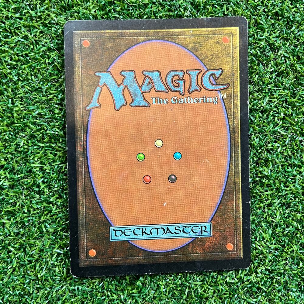 MTG Jet Medallion Tempest Rare 1997 Vintage Magic The Gathering Commander LP - Picture 2 of 2
